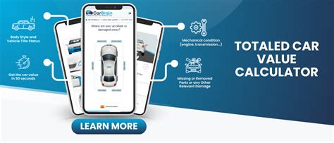 Totaled Car Value Calculator Tool .